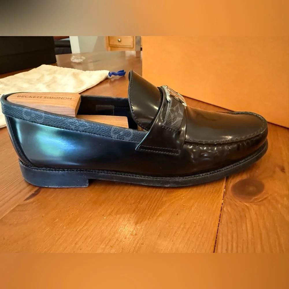 Louis Vuitton Black Men's Loafers - Picture 5 of 11